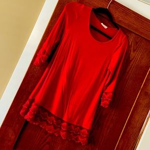 Tunic length top